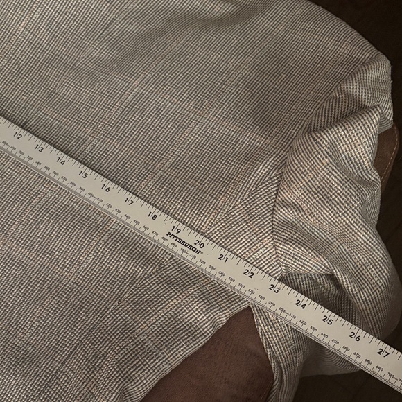 Cellini Collection Gray w/ Blush/Blue accents Men's Blazer - Picture 16 of 16